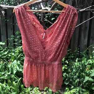 Free people stars top